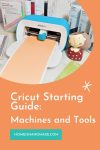 a Pinterest image for a Cricut Starting guide