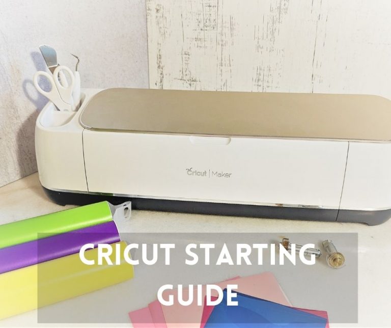 a graphic for a Cricut Starting Guide