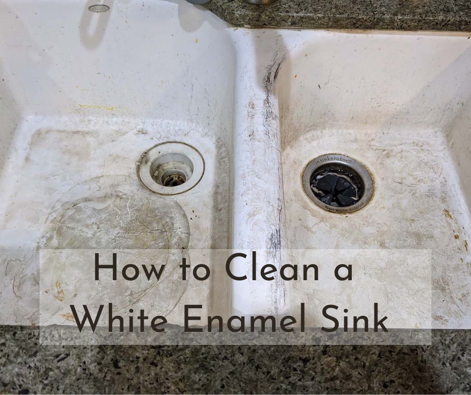 How to Clean Your White Enamel Sink